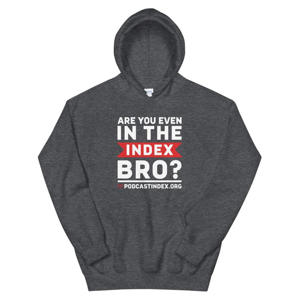 INDEX BRO? - pullover hoodie