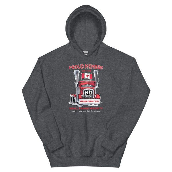 UNACCEPTABLE FREEDOM CONVOY - pullover hoodie