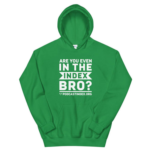 INDEX BRO? - pullover hoodie