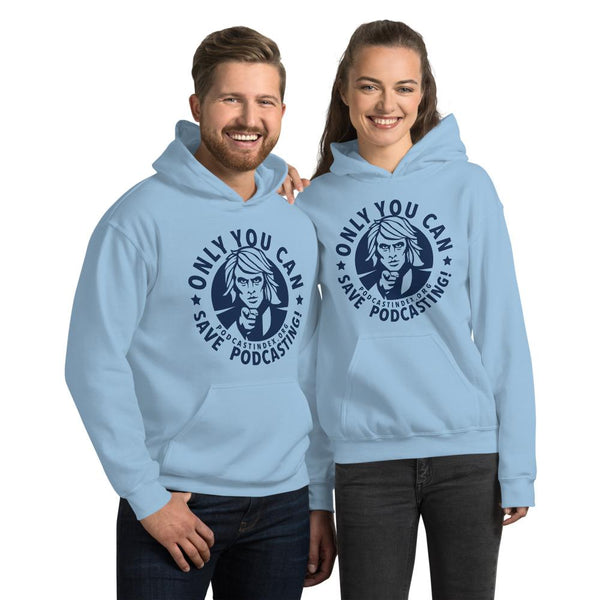 SAVE PODCASTING! - pullover hoodie