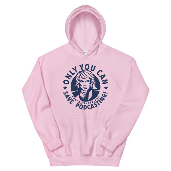 SAVE PODCASTING! - pullover hoodie