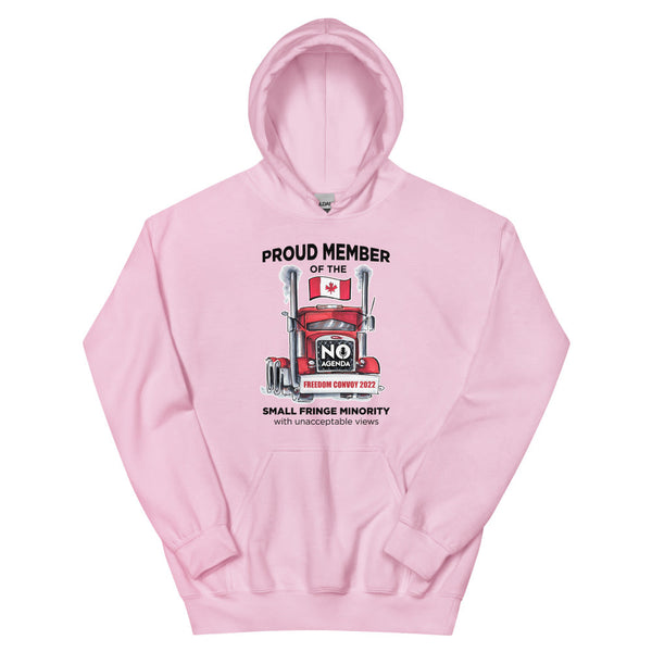 UNACCEPTABLE FREEDOM CONVOY - pullover hoodie