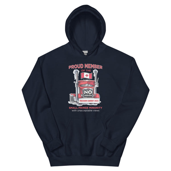 UNACCEPTABLE FREEDOM CONVOY - pullover hoodie