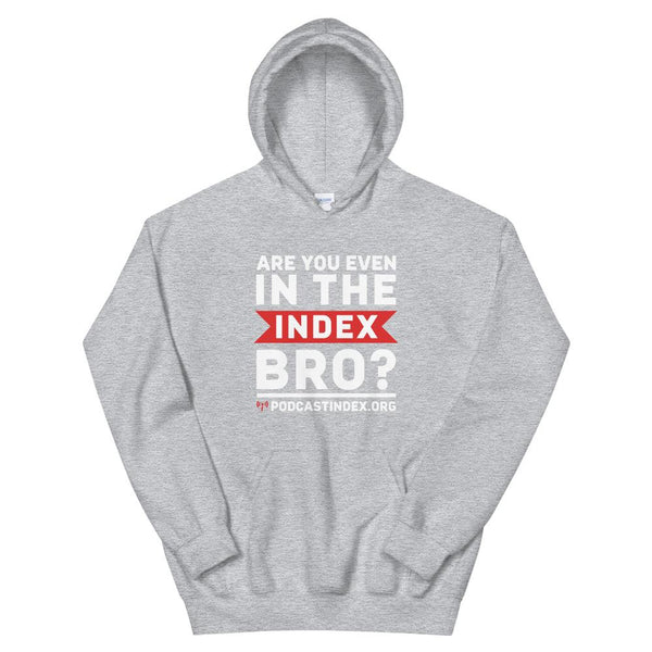 INDEX BRO? - pullover hoodie