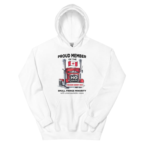 UNACCEPTABLE FREEDOM CONVOY - pullover hoodie