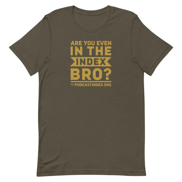 INDEX BRO? - tee shirt