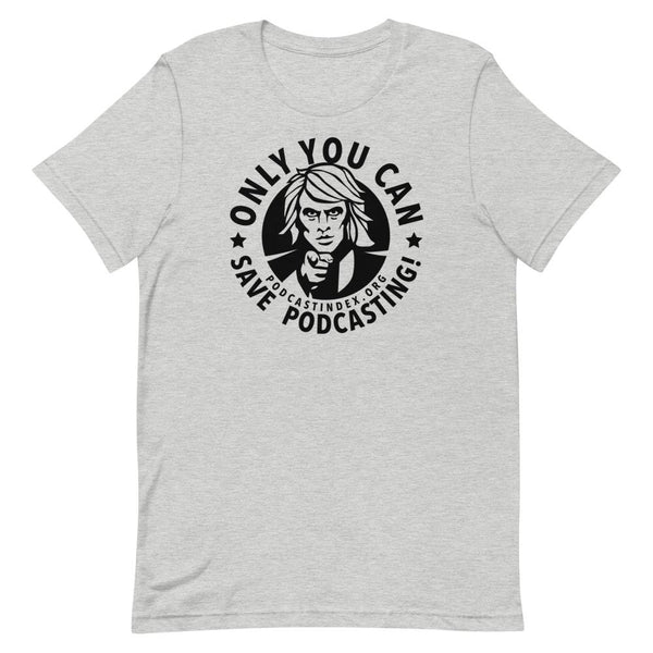 SAVE PODCASTING! - tee shirt