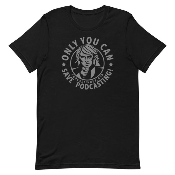 SAVE PODCASTING! - tee shirt