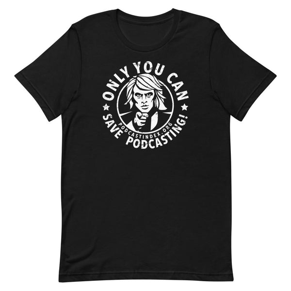 SAVE PODCASTING! - tee shirt