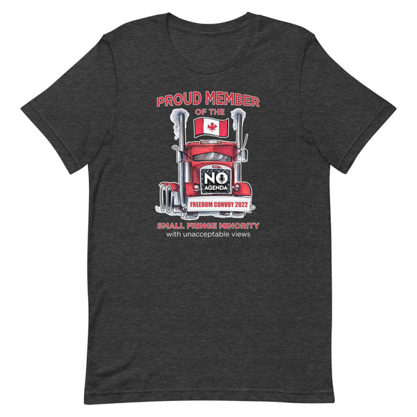 UNACCEPTABLE FREEDOM CONVOY - tee shirt