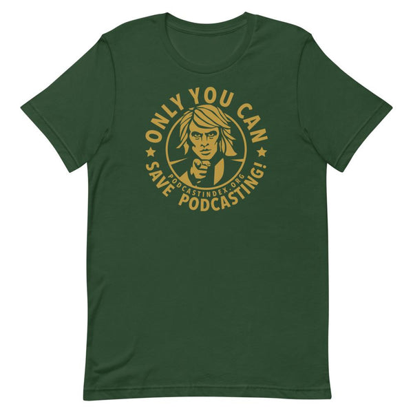 SAVE PODCASTING! - tee shirt