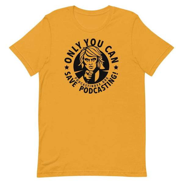 SAVE PODCASTING! - tee shirt