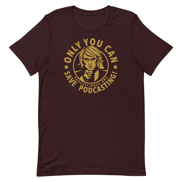 SAVE PODCASTING! - tee shirt