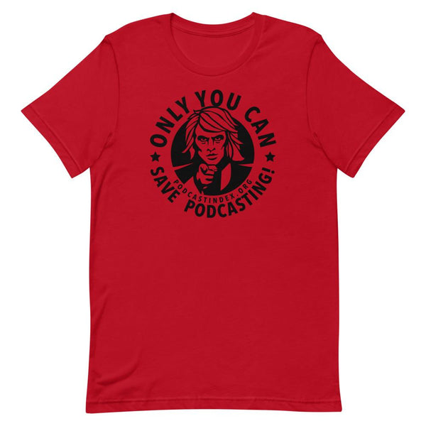 SAVE PODCASTING! - tee shirt