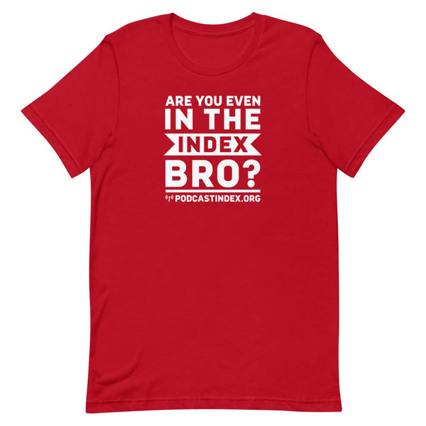 INDEX BRO? - tee shirt