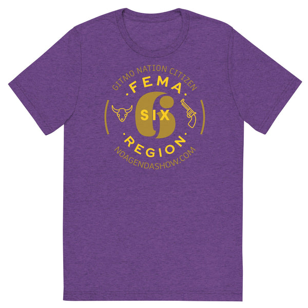 FEMA REGION SIX - tee shirt