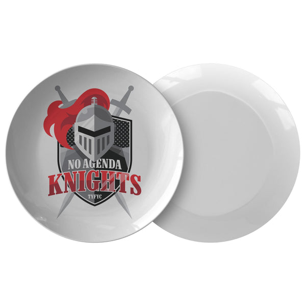 NO AGENDA KNIGHTS - plate