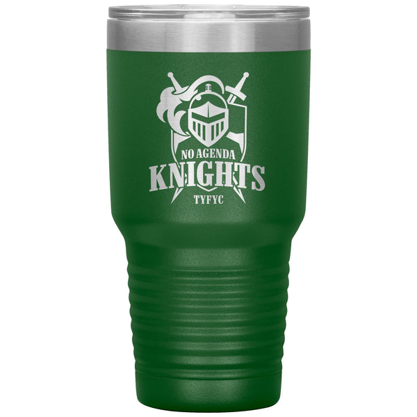 NO AGENDA KNIGHTS - 30 oz tumbler