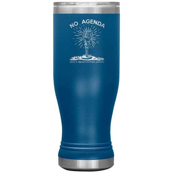 DONT TREAD ON PODCASTING - 20 oz boho tumbler