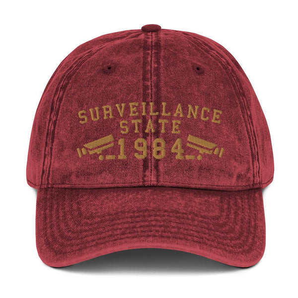SURVEILLANCE STATE - vintage hat
