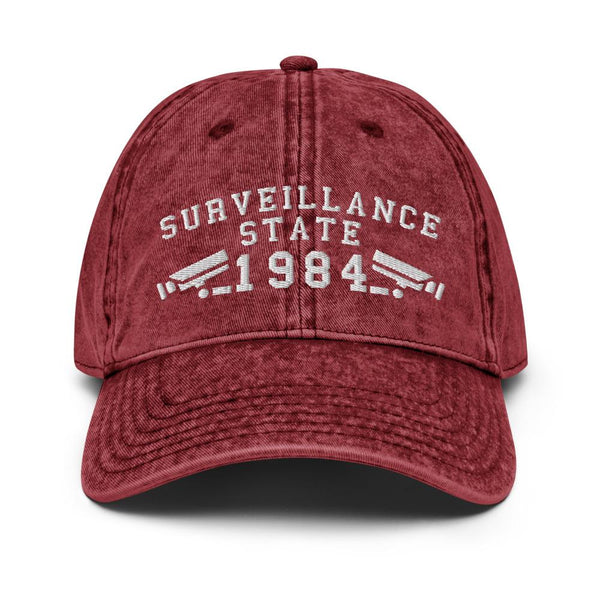SURVEILLANCE STATE - vintage hat
