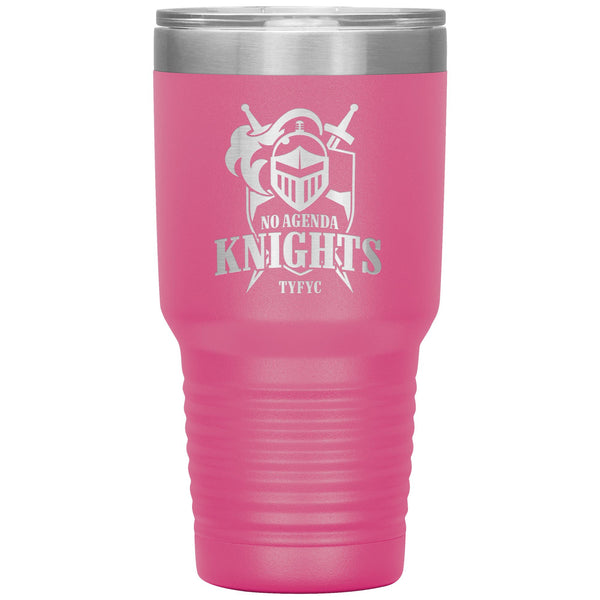 NO AGENDA KNIGHTS - 30 oz tumbler