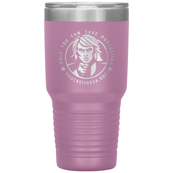 SAVE PODCASTING! - 30 oz tumbler