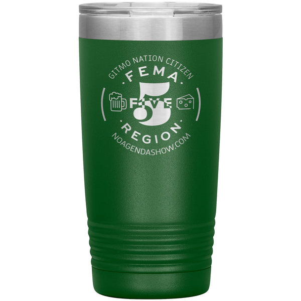 FEMA REGION FIVE - 20 oz tumbler