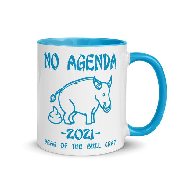 2021 Bull Crap - accent mug