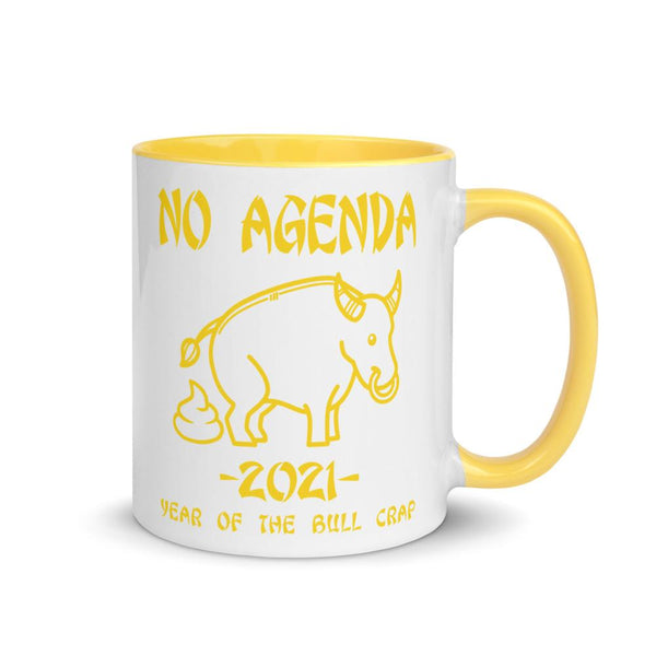 2021 Bull Crap - accent mug