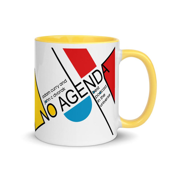 NO AGENDA HAUS - accent mug