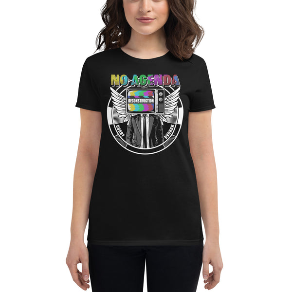 DECONSTRUCTION WINGS - womens tee