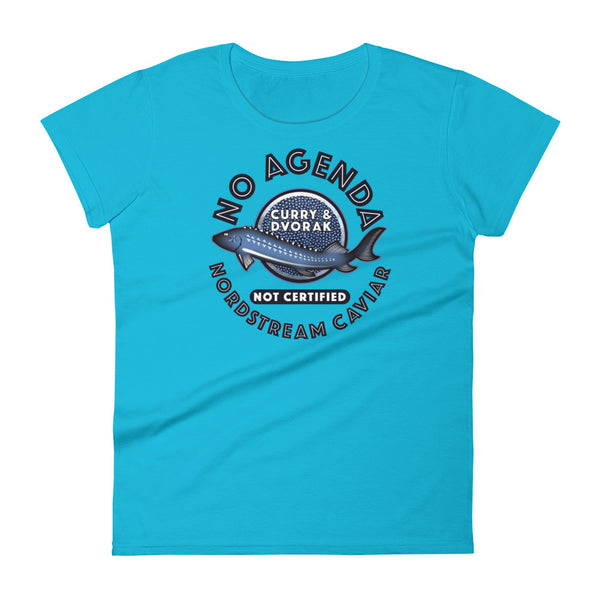 NO AGENDA CAVIAR - womens tee