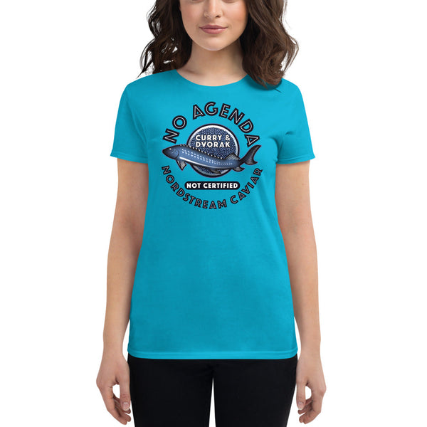 NO AGENDA CAVIAR - womens tee