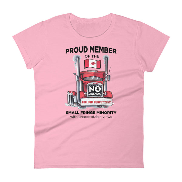 UNACCEPTABLE FREEDOM CONVOY - womens tee