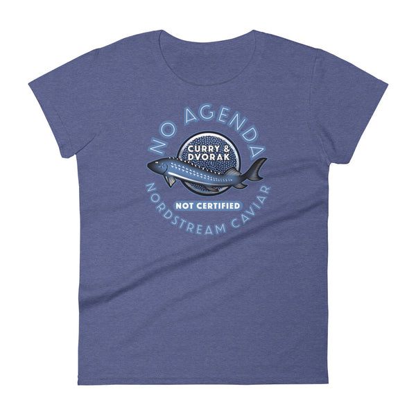 NO AGENDA CAVIAR - womens tee