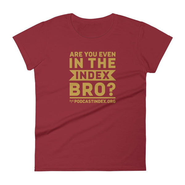 INDEX BRO? - womens tee