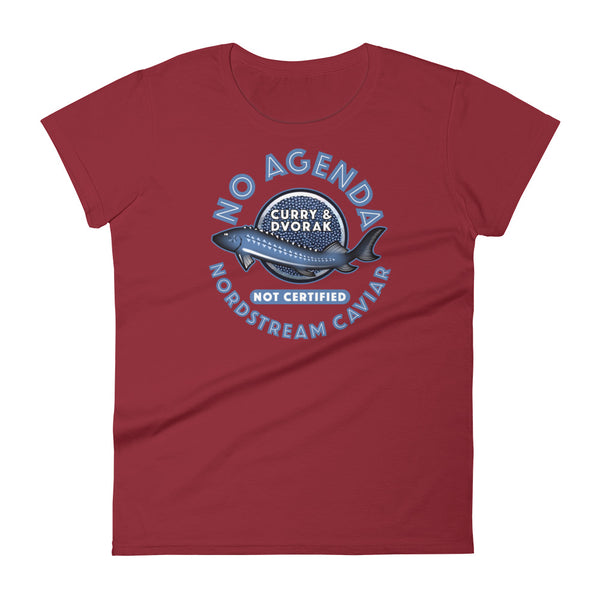 NO AGENDA CAVIAR - womens tee