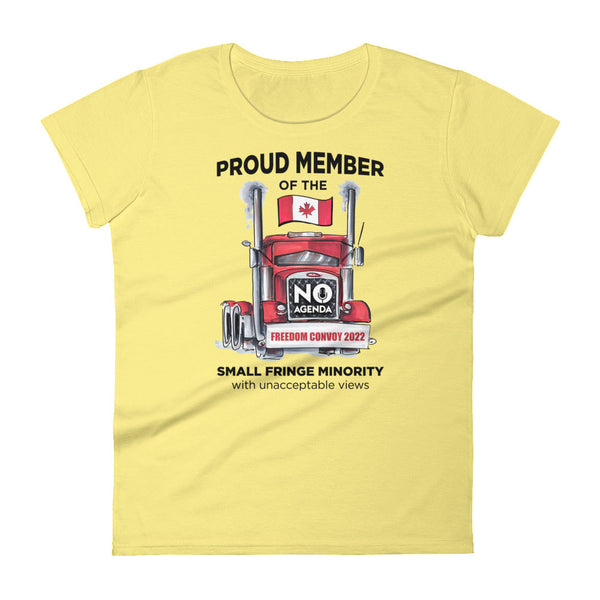UNACCEPTABLE FREEDOM CONVOY - womens tee