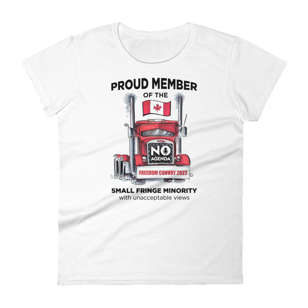 UNACCEPTABLE FREEDOM CONVOY - womens tee