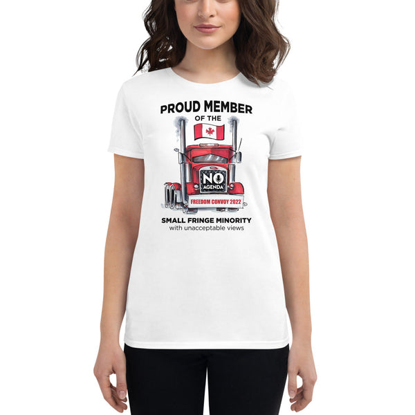 UNACCEPTABLE FREEDOM CONVOY - womens tee