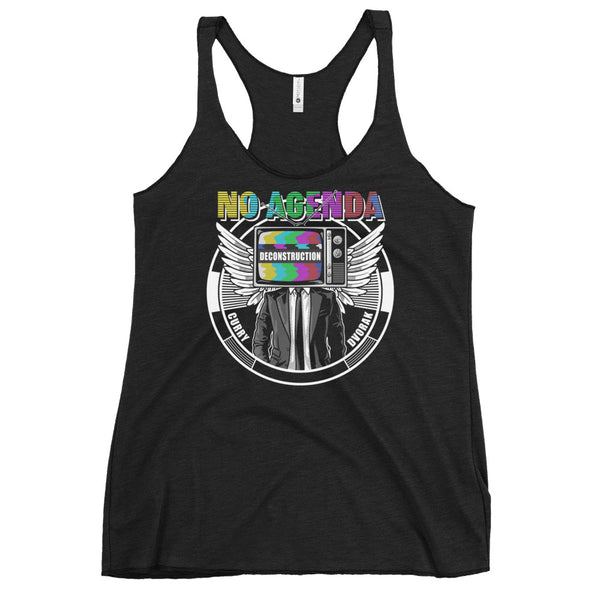 DECONSTRUCTION WINGS - racerback tank