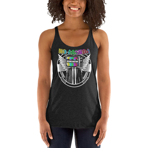 DECONSTRUCTION WINGS - racerback tank