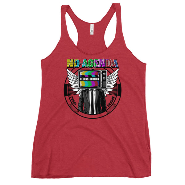 DECONSTRUCTION WINGS - racerback tank