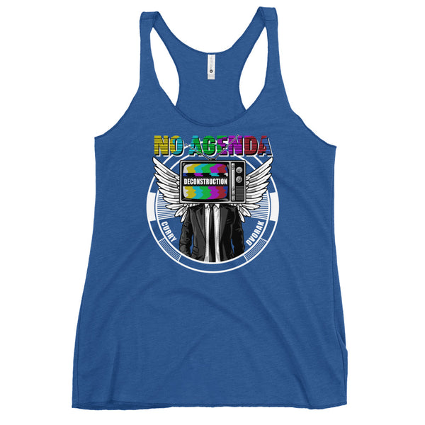 DECONSTRUCTION WINGS - racerback tank