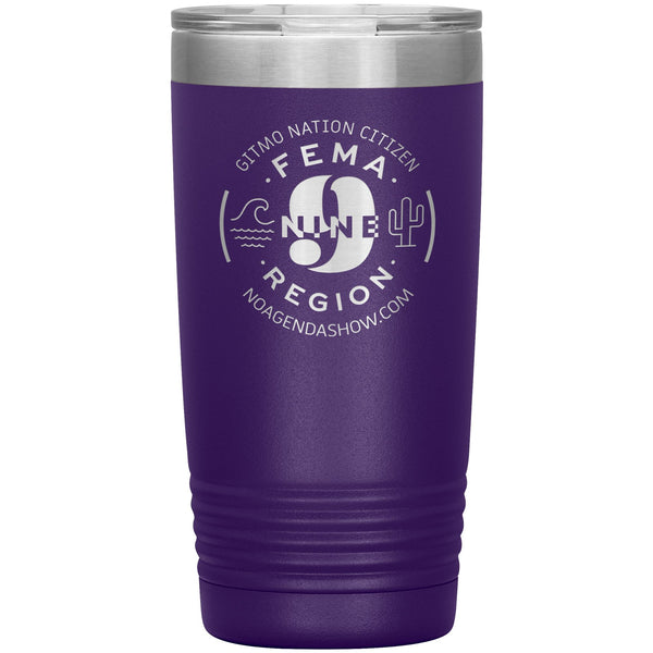 FEMA REGION NINE - 20 oz tumbler