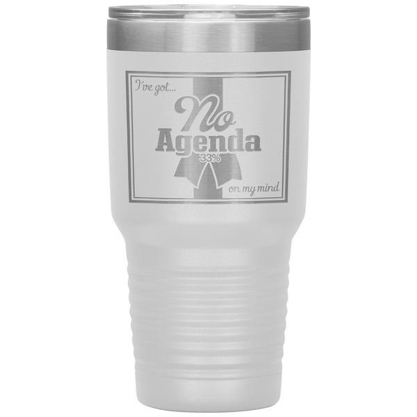 NO AGENDA RIBBON - 30 oz tumbler
