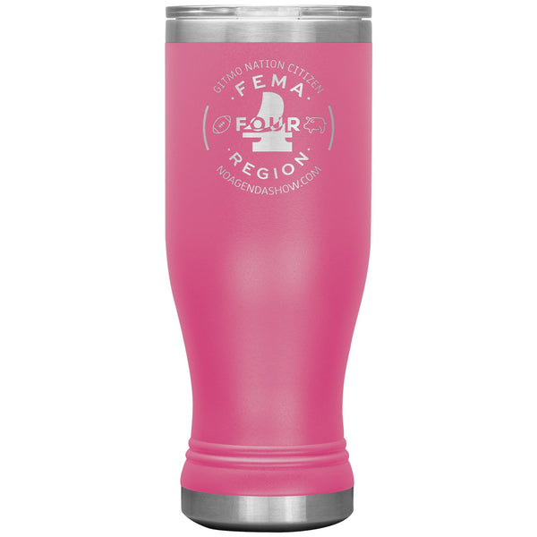 FEMA REGION FOUR - 20 oz boho tumbler