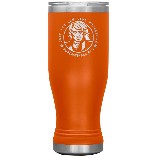 SAVE PODCASTING! - 20 oz boho tumbler