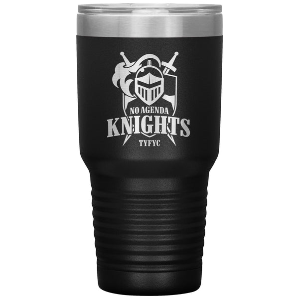 NO AGENDA KNIGHTS - 30 oz tumbler